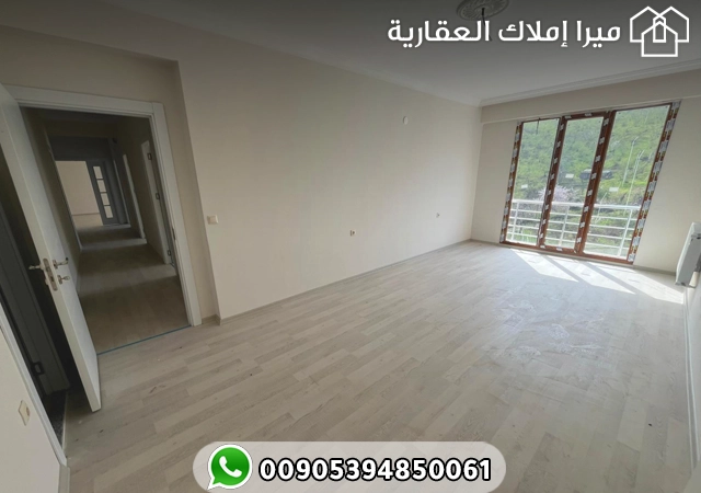 شقة مميزة 3 غرف وصالة مع إطلالة طبيعية في يومرا طرابزون